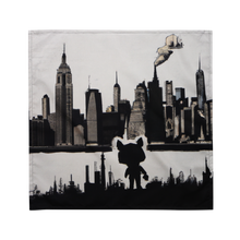 Load image into Gallery viewer, PiggyBank/Sy Sight seeing from the bottom Banksy Inspired Bandana/Scarf
