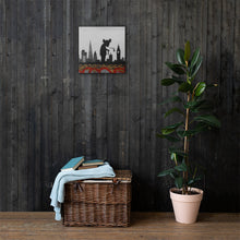 Load image into Gallery viewer, London Plague Banksy Inspired Painting Canvas
