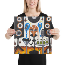 Load image into Gallery viewer, First Contact Salvador Dali Inspired Painting Canvas
