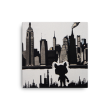 Load image into Gallery viewer, Sight Seeing from the Bottom New York Banksy Inspired Painting Canvas
