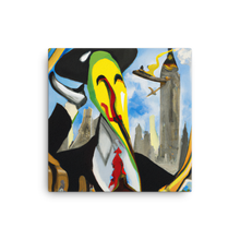 Load image into Gallery viewer, Business as Usual Salvador Dali Inspired Painting Canvas
