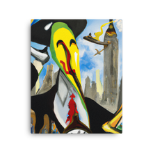 Load image into Gallery viewer, Business as Usual Salvador Dali Inspired Painting Canvas
